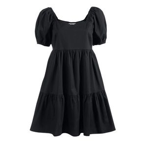 And now this Black short sleeve dress